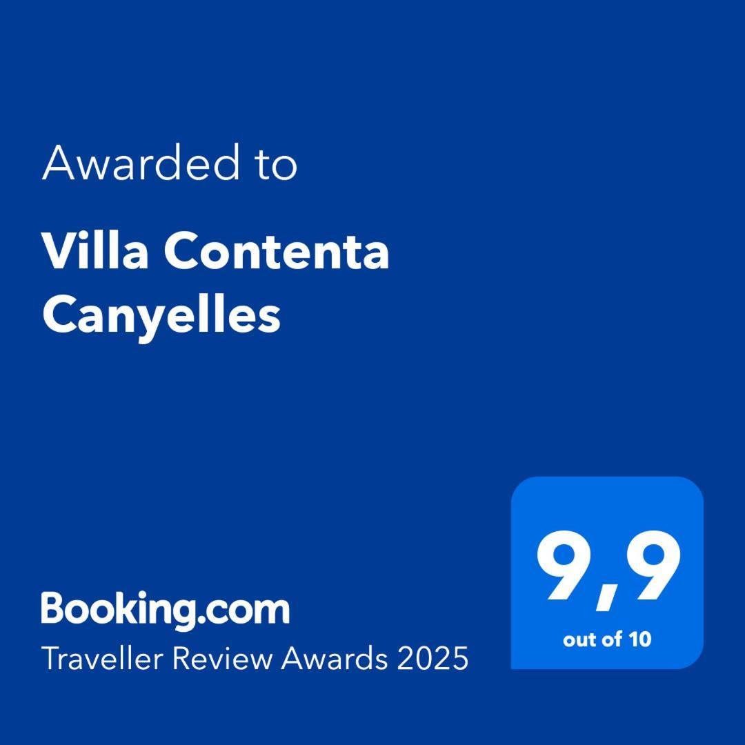 Villa Contenta Canyelles Canyelles  Extérieur photo